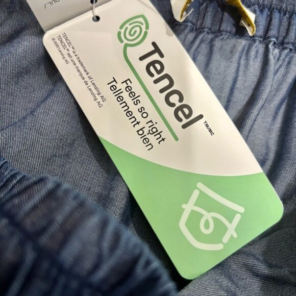 Laura Plus New Plus Size Tier Tencel Denim Midi Skirt Size 22 - Picture 8 of 10